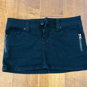 Super Tiny Demin Mini Skirt